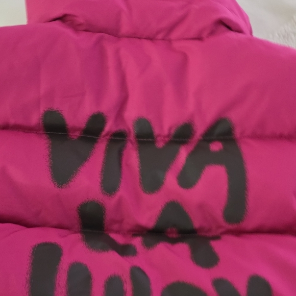 Juicy Couture Fuchsia Bomber Vest - Picture 9 of 9